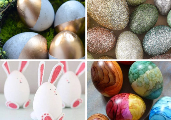 como pintar ovos de páscoa com tintas naturais