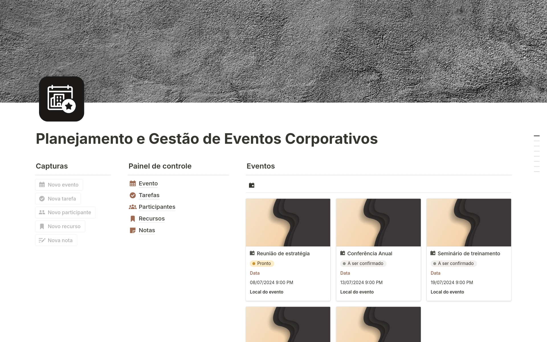 como planejar logística de eventos corporativos