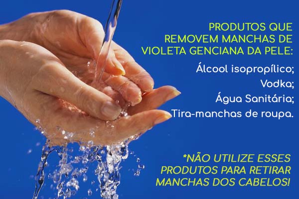 Como Tirar Violeta Genciana Da Pele