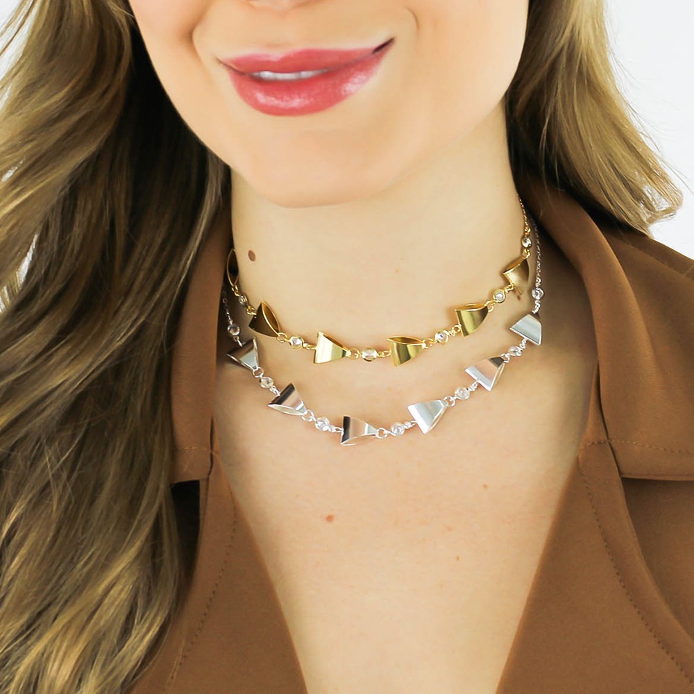 quanto custa montar um mix de acessórios prata e dourado