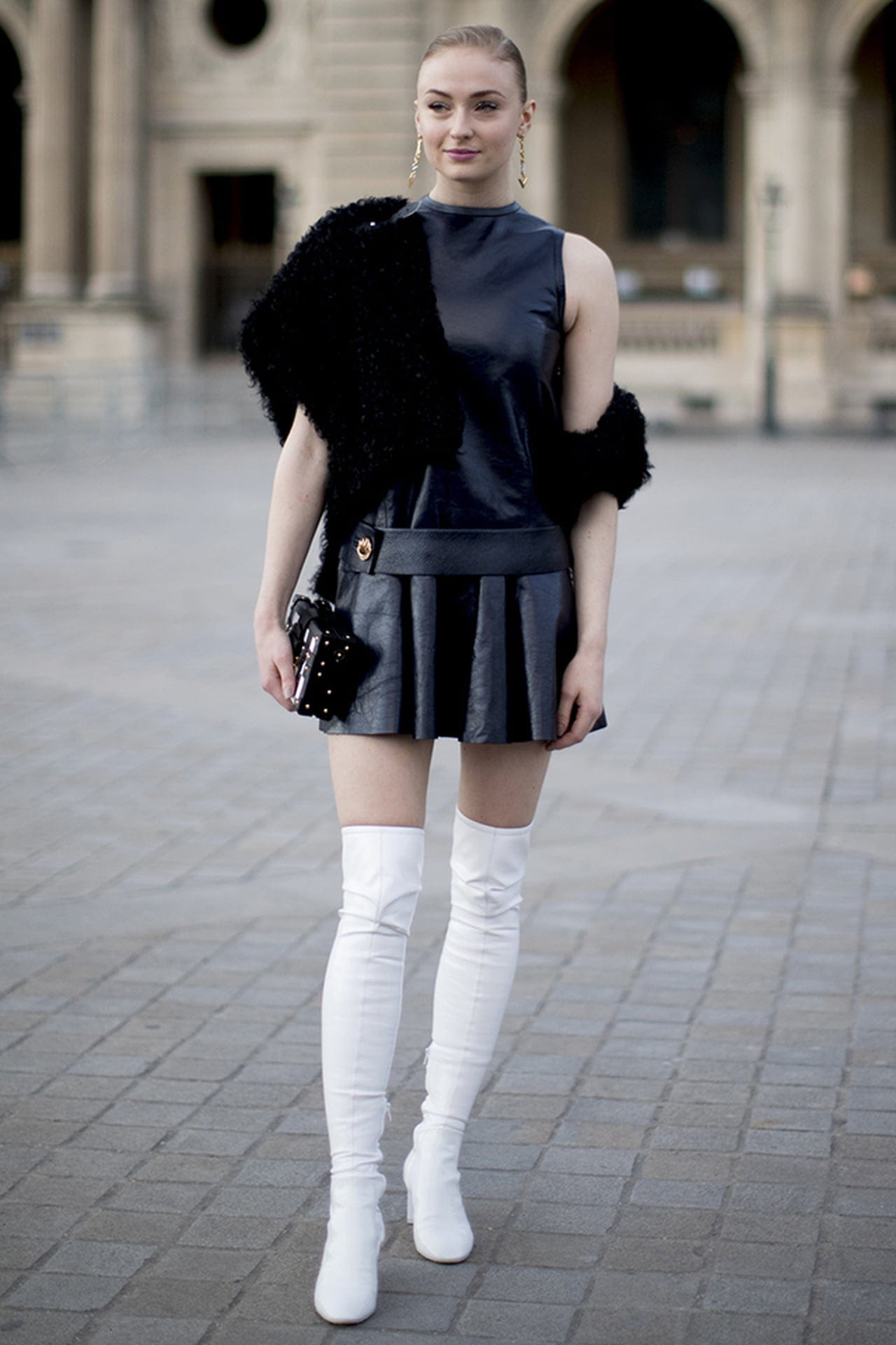 erros ao usar bota branca com calça preta