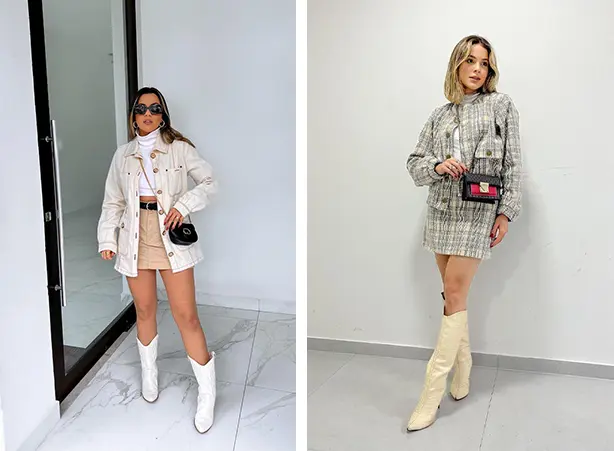 quanto custa uma bota branca de couro legítimo