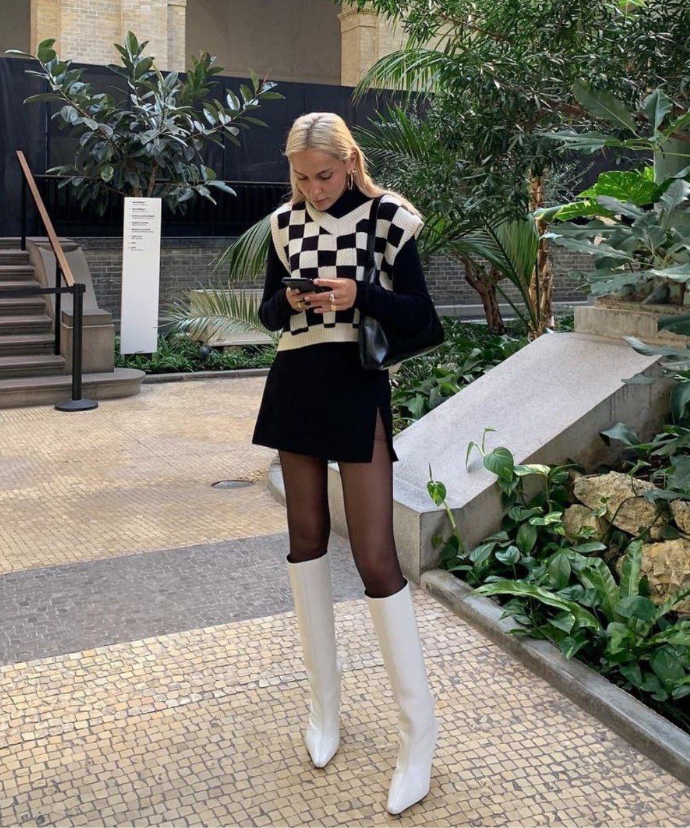 bota branca vs bota bege qual escolher