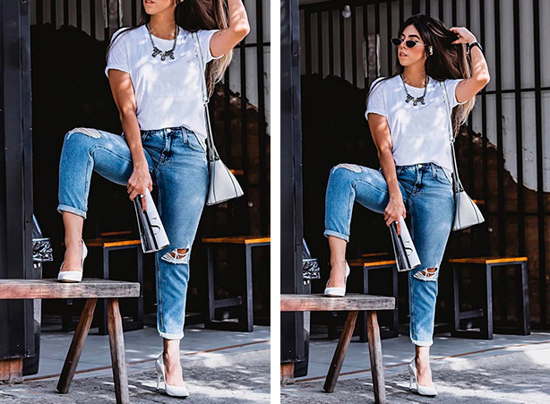 como usar calça boyfriend despojada