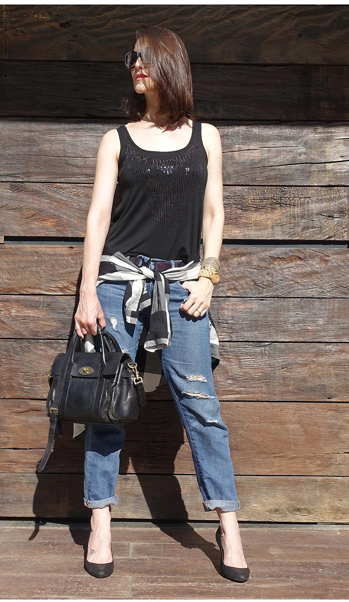 looks inspiração calça boyfriend despojada