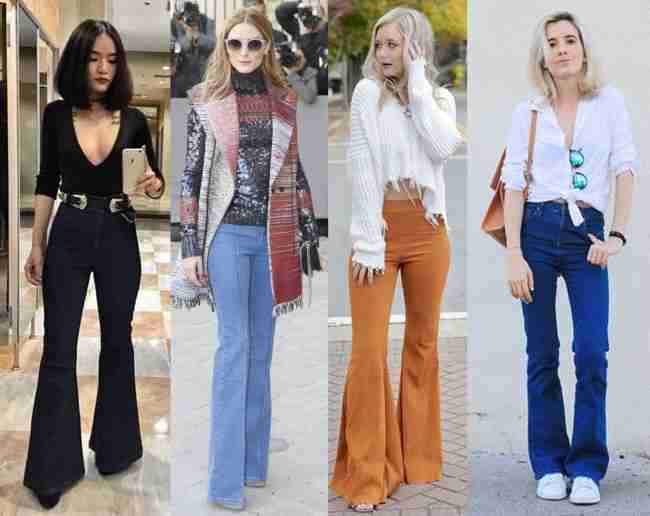 calça flare com salto ou sapatilha qual melhor