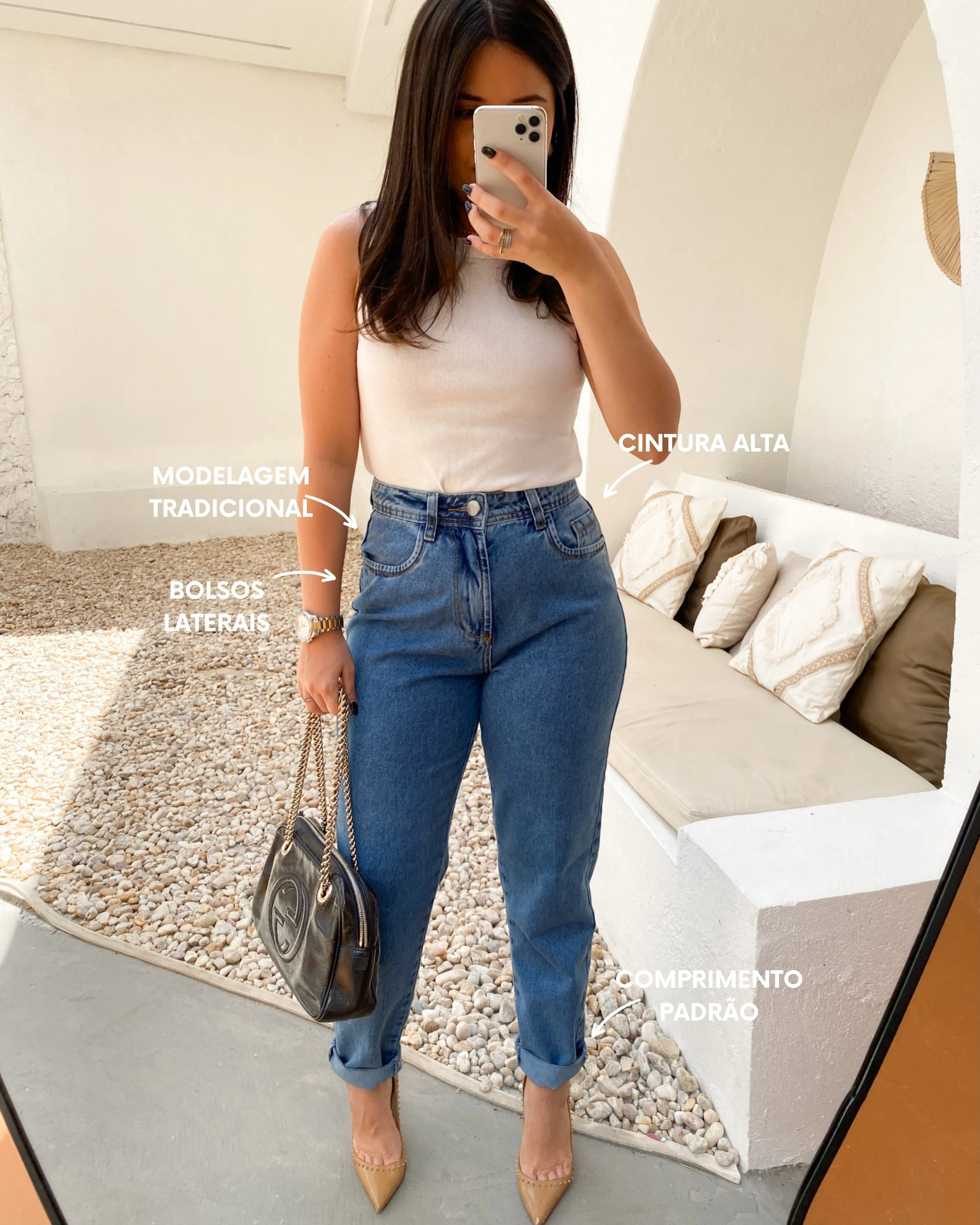 dicas para usar calça mom jeans