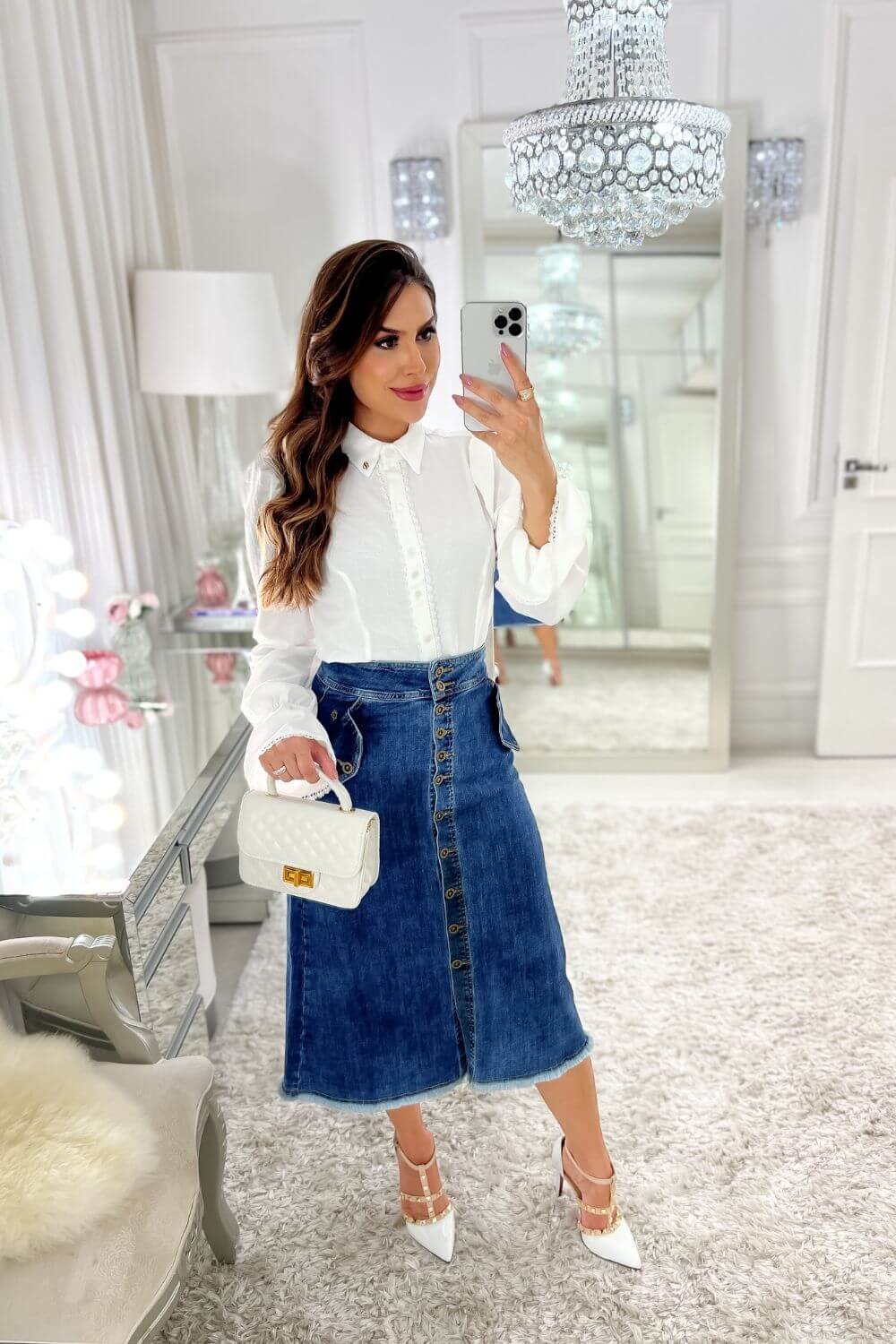 tendências de moda 2026 camisa branca