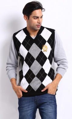 estampa argyle moderna