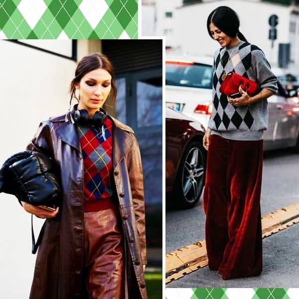 dicas de moda argyle