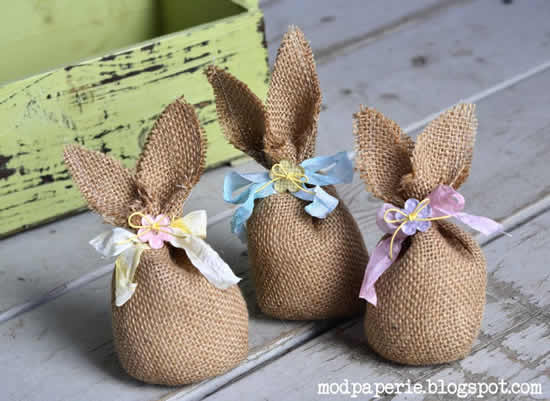 Lembrancinhas de Páscoa Criativas com Juta para Vender