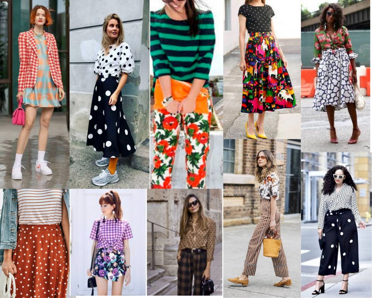 mix de estampas floral vs listras