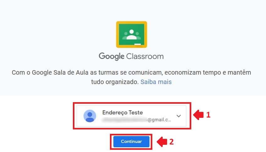 como usar o google classroom (sala de aula)