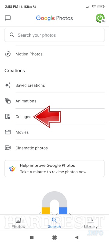 O futuro das colagens no Google Fotos em 2026