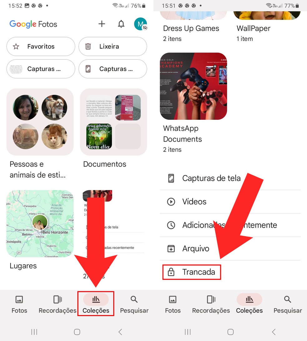 Google Fotos: Entenda a diferença entre Arquivo e Pasta Trancada