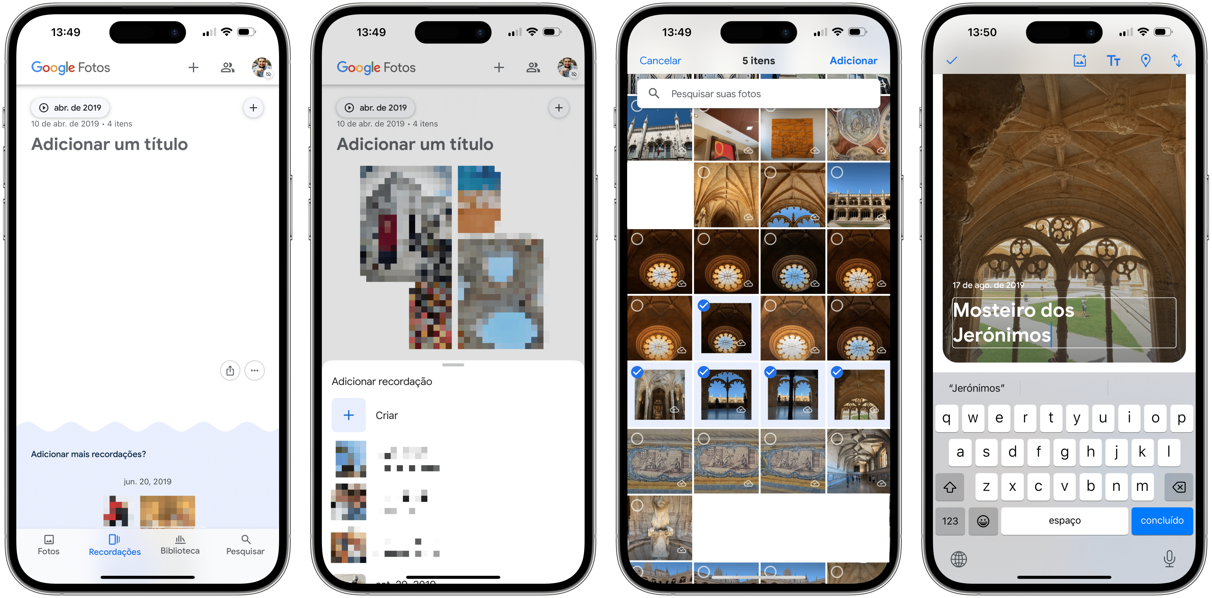 como usar o google fotos para ver memórias