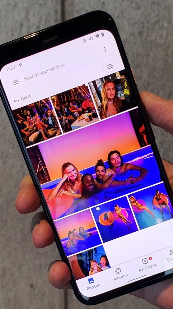 como usar o google fotos pasta trancada