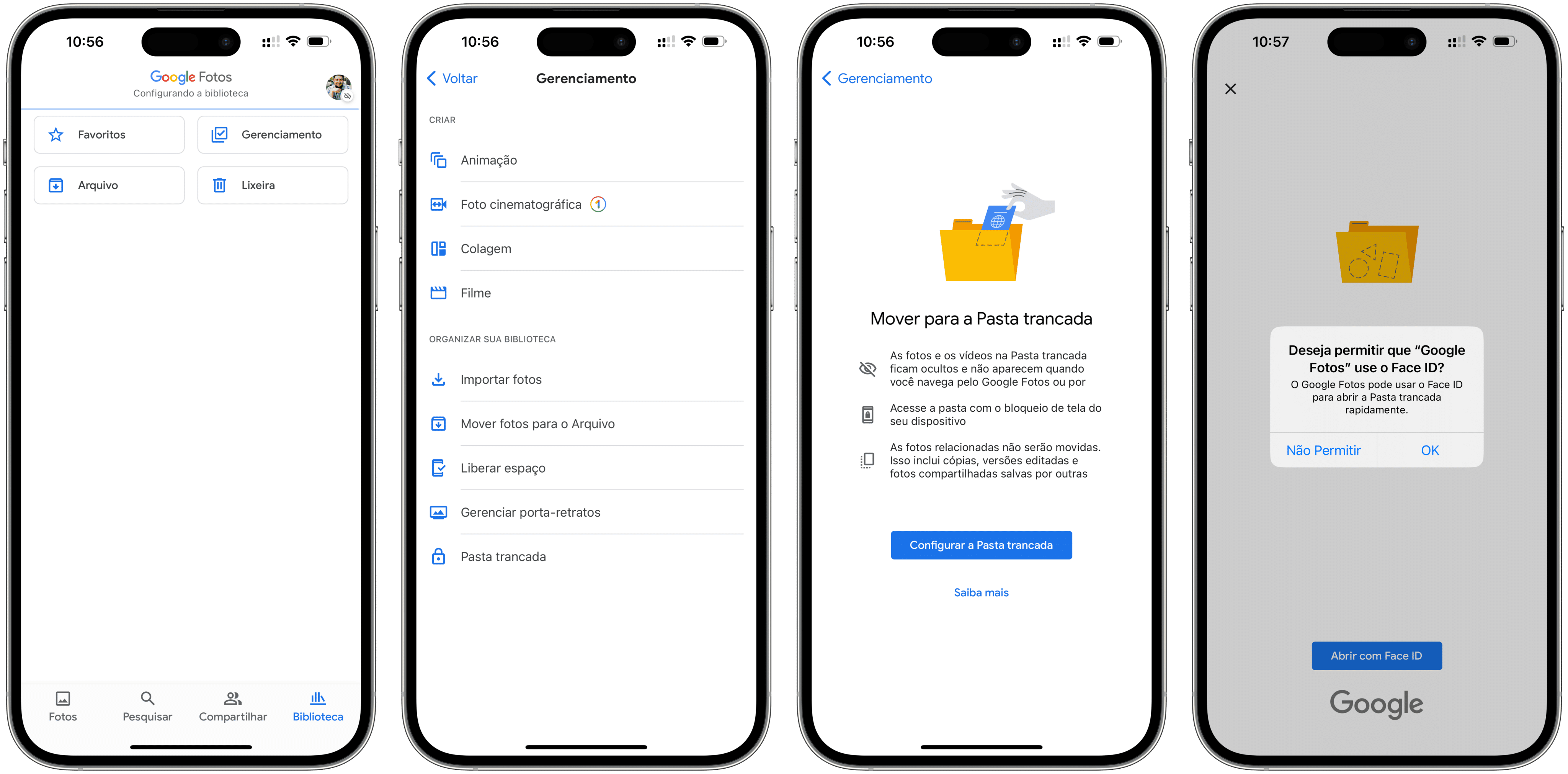 melhores dicas para usar pasta trancada google fotos