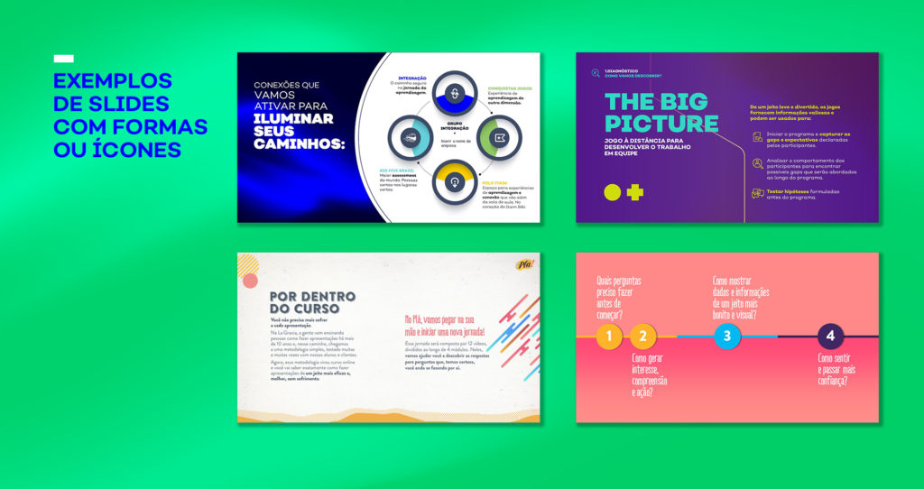 5 ideias de títulos:
1. Google Slides: Guia Completo para Iniciantes
2. Dicas Avançadas de Design no Google Slides
3. Colaboração Eficaz com Google Slides: Trabalhe em Equipe
4. Maximizando suas Apresentações: Recursos Essenciais do Google Slides
5. Google Slides vs. PowerPoint: Qual a Melhor Ferramenta?