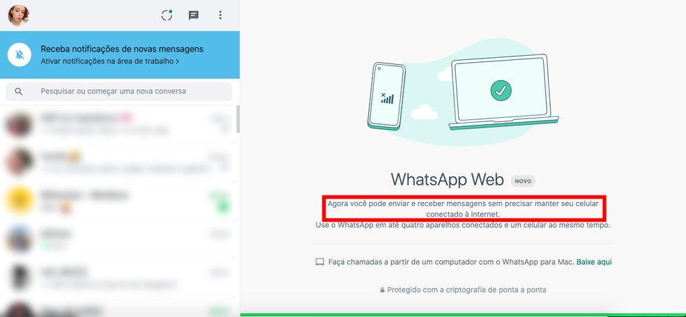 como usar o whatsapp web no computador sem celular perto