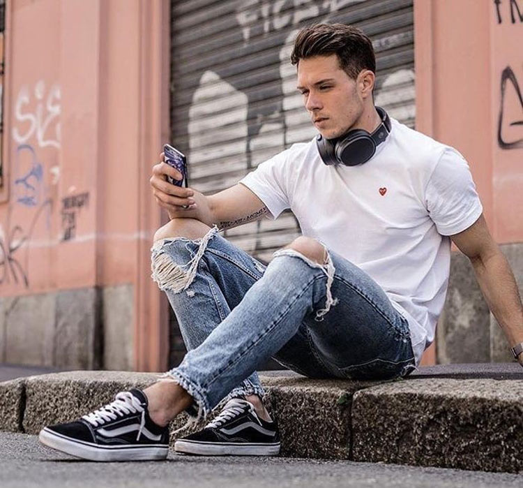 tipos de amarração vans old skool