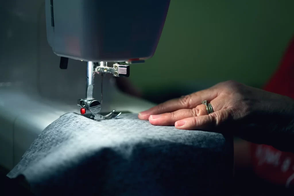 posicionamento digital costureira