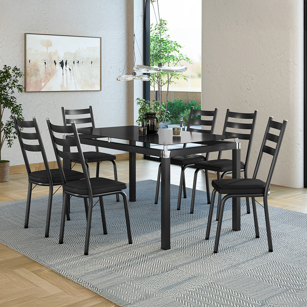 Conjunto de mesa para cozinha 2 lugares