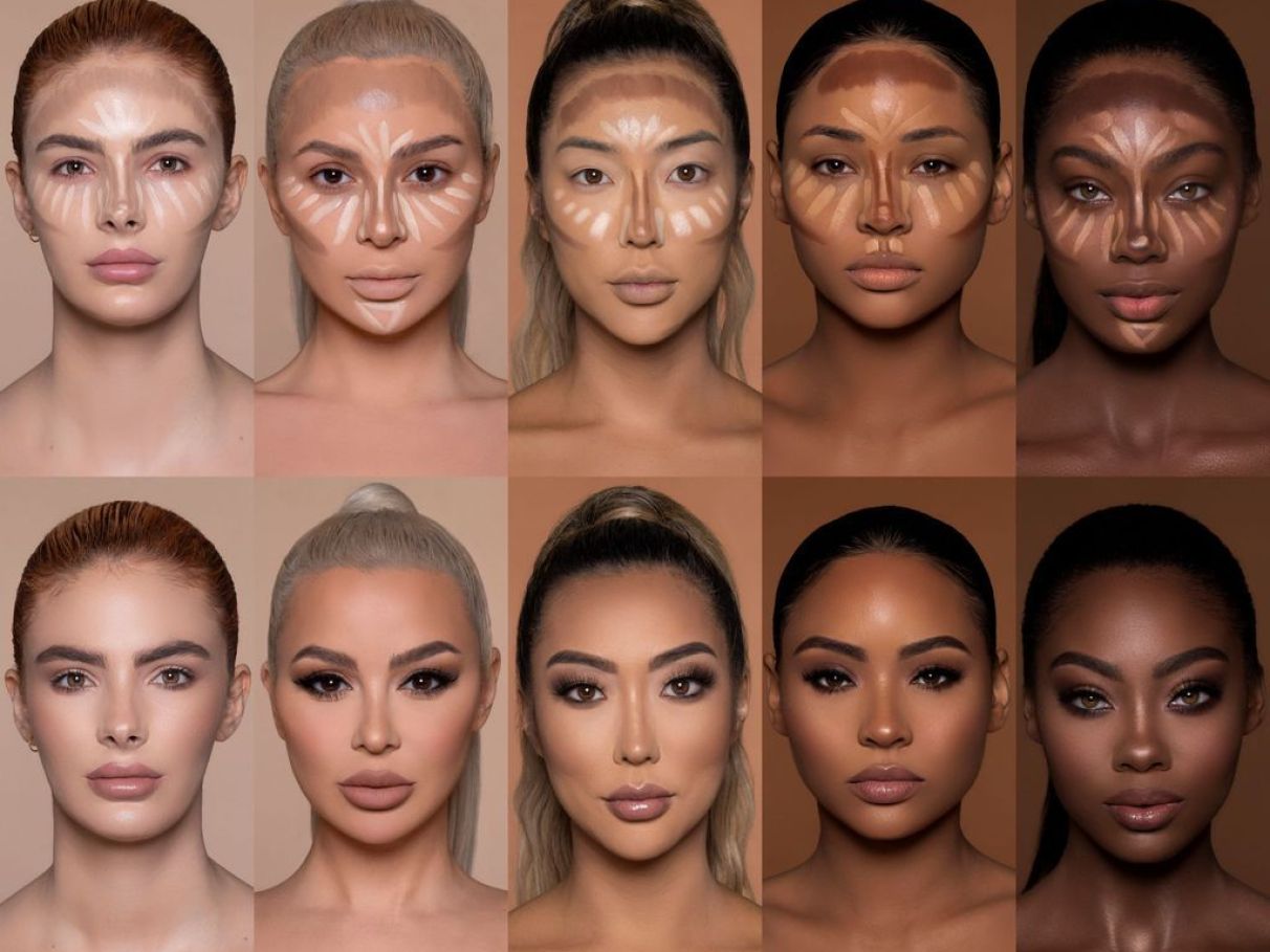 Dicas de Aplicação de Contorno por Formato de Rosto