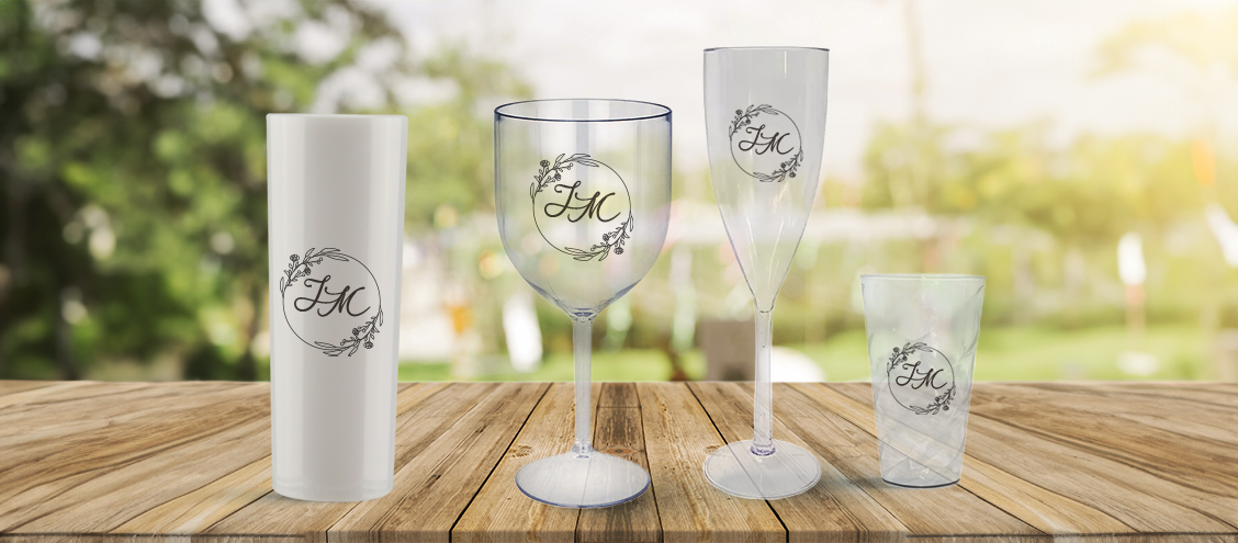 taças de champanhe vs copos long drink para casamento qual a melhor escolha