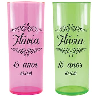 copos acrílico personalizados casamento