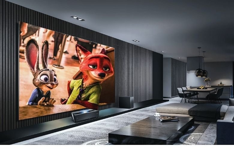 cores de tinta para sala de tv escura (cinema)