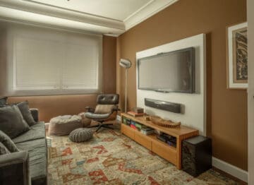 Decoração de home theater: além das cores