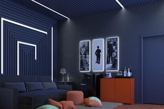 Decoração de home theater: além das cores