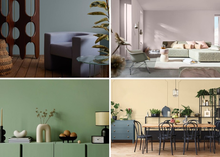 cores de tinta tendência para o próximo ano