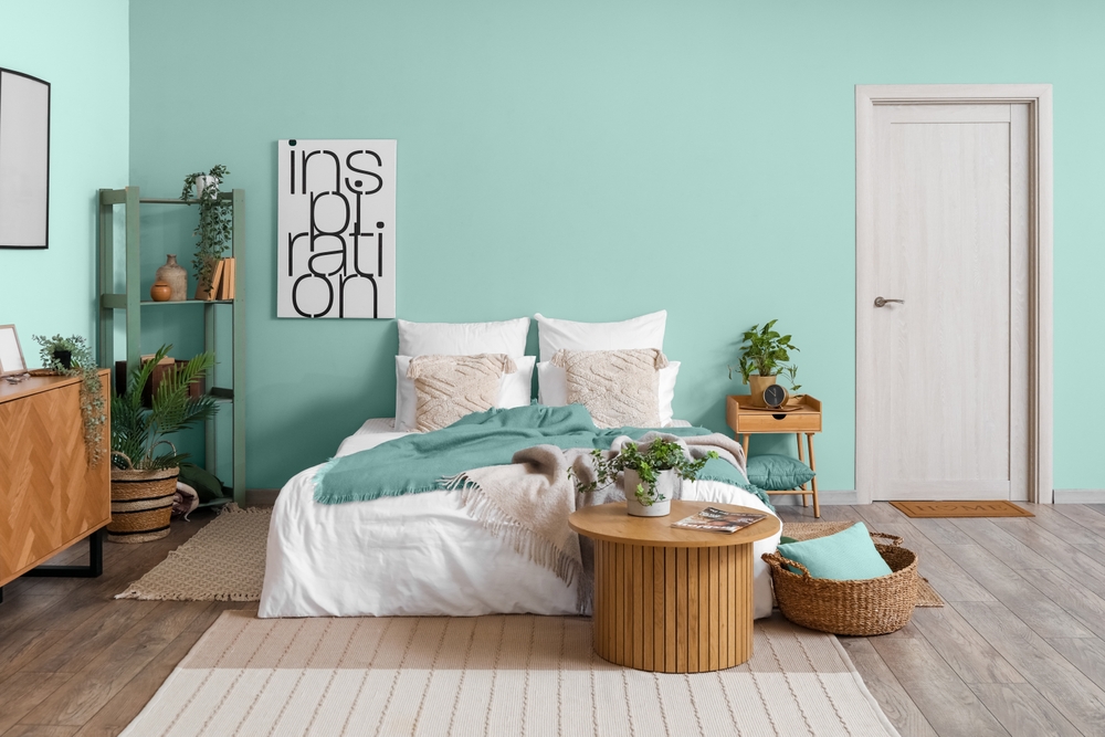 cores de parede para quarto de casal com tons pastel