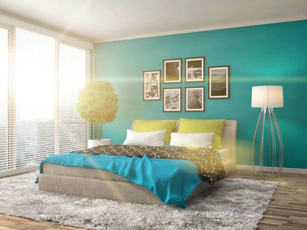 cores para quarto de casal romântico