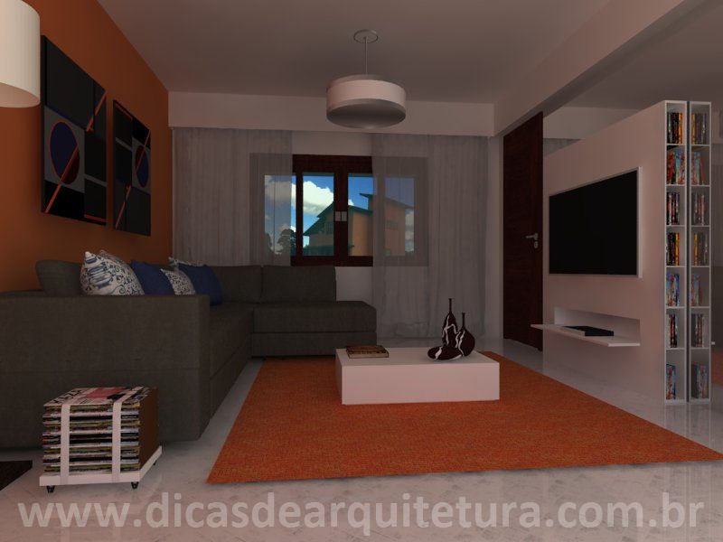 cores para cozinha com móveis brancos