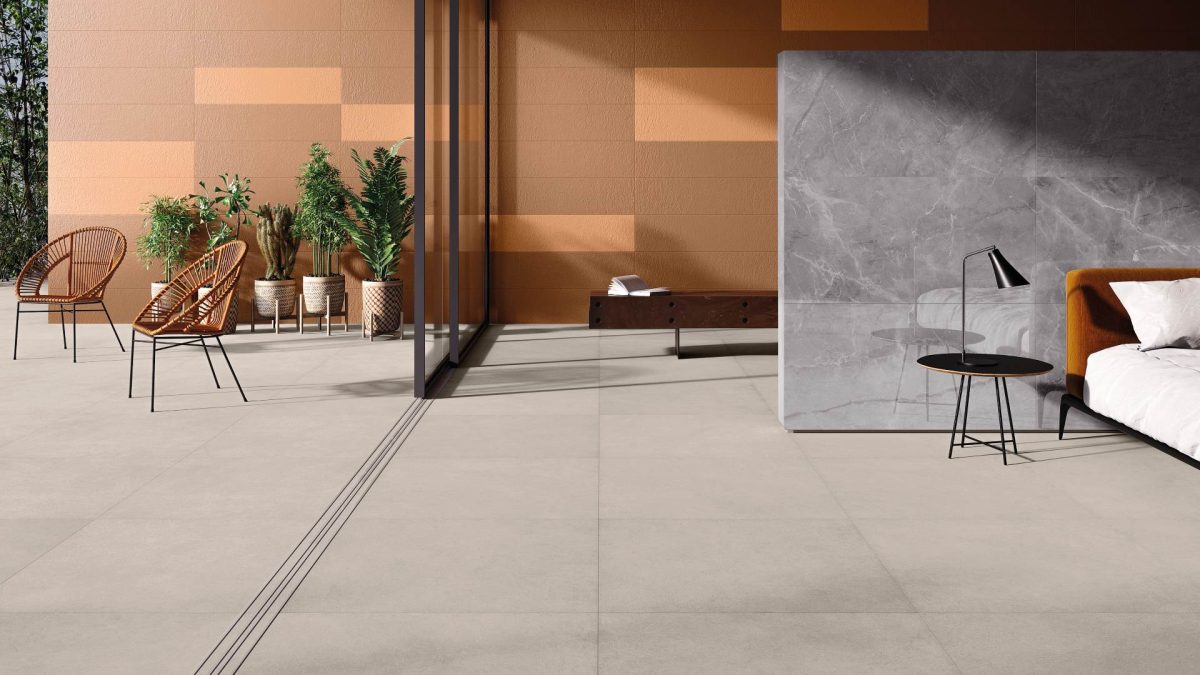 cores que combinam com piso cinza claro