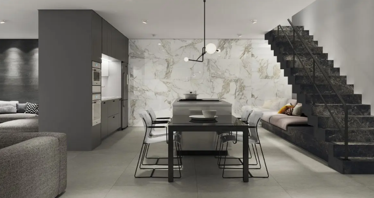 cores que combinam com piso cinza claro