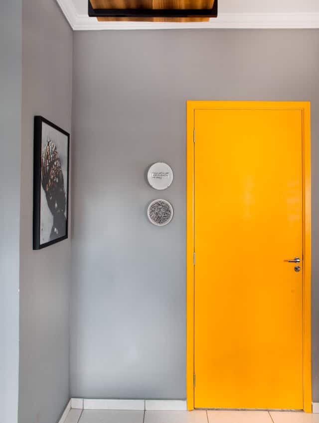 cores que combinam com piso cinza claro