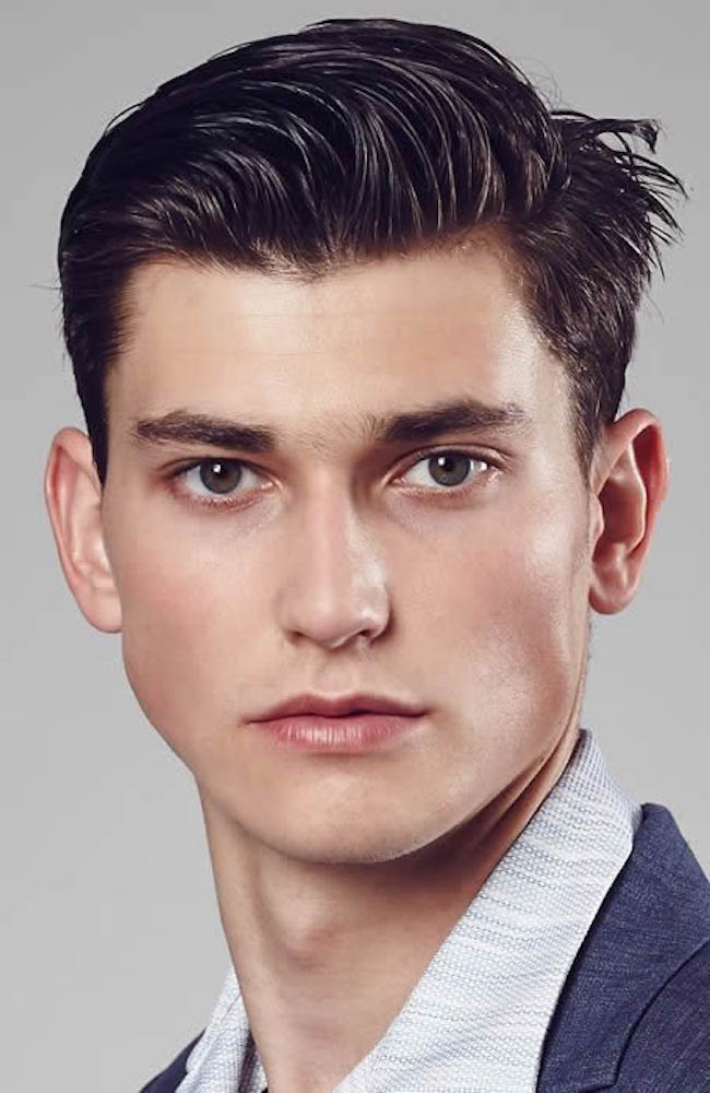 como modelar topete em cabelo curto