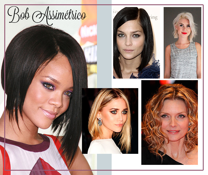 cortes de cabelo long bob assimétrico