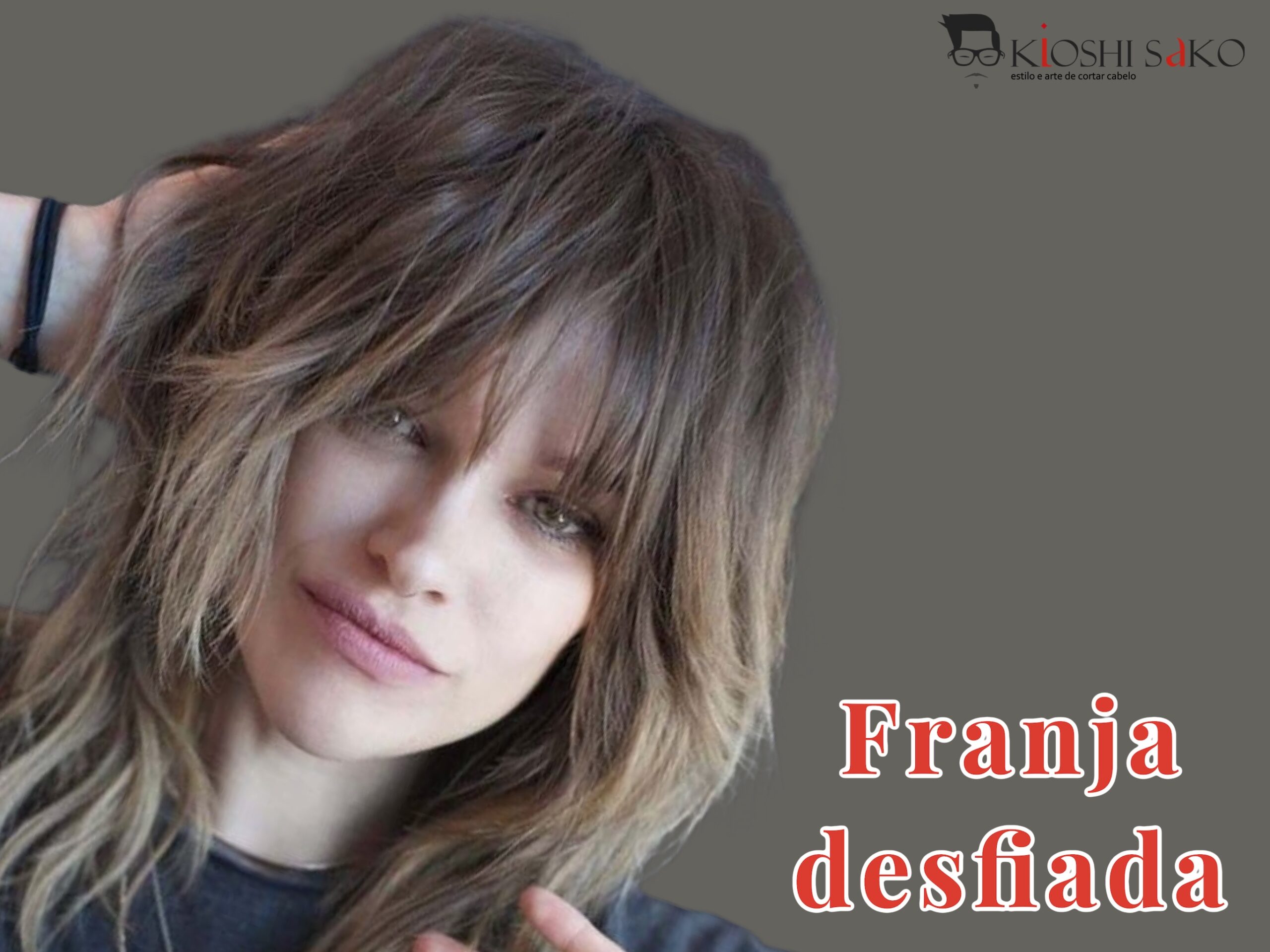 melhores cortes de cabelo médio com franja desfiada para inspirar