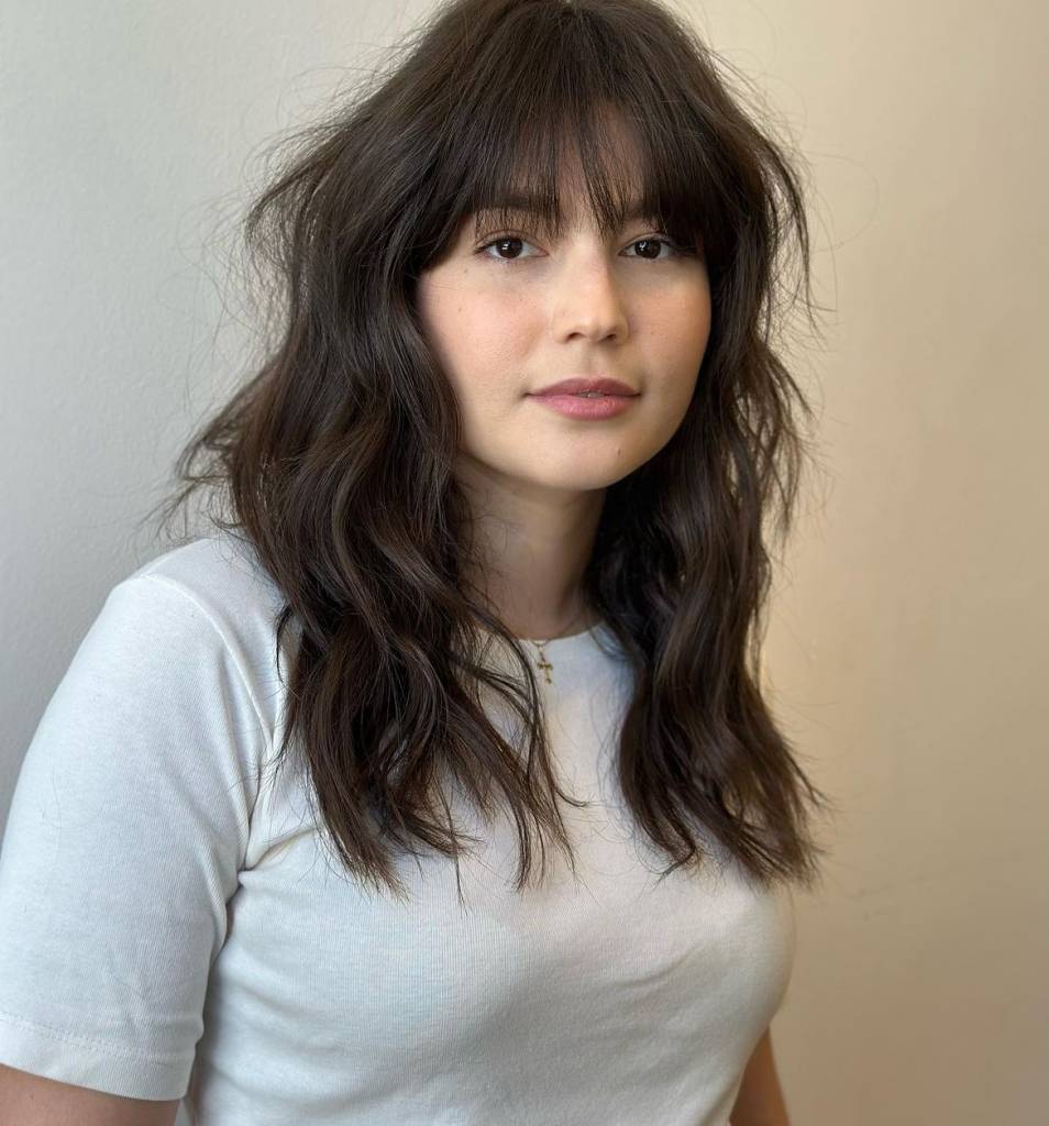 cortes de cabelo shaggy hair (repicado retrô)