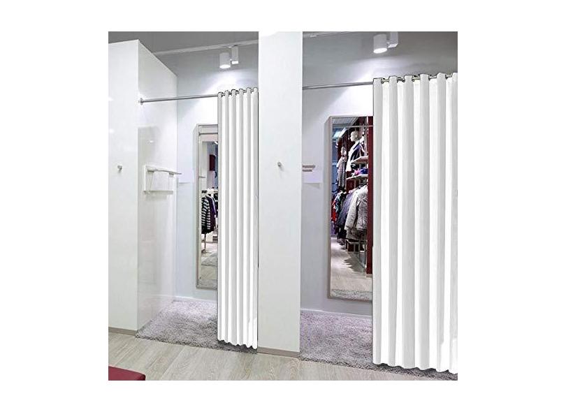 Cortina para provador de roupas