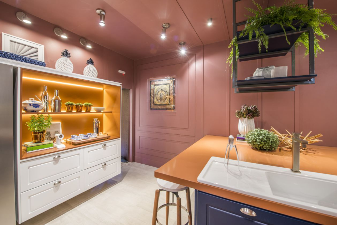 Revestimento terracota cozinha