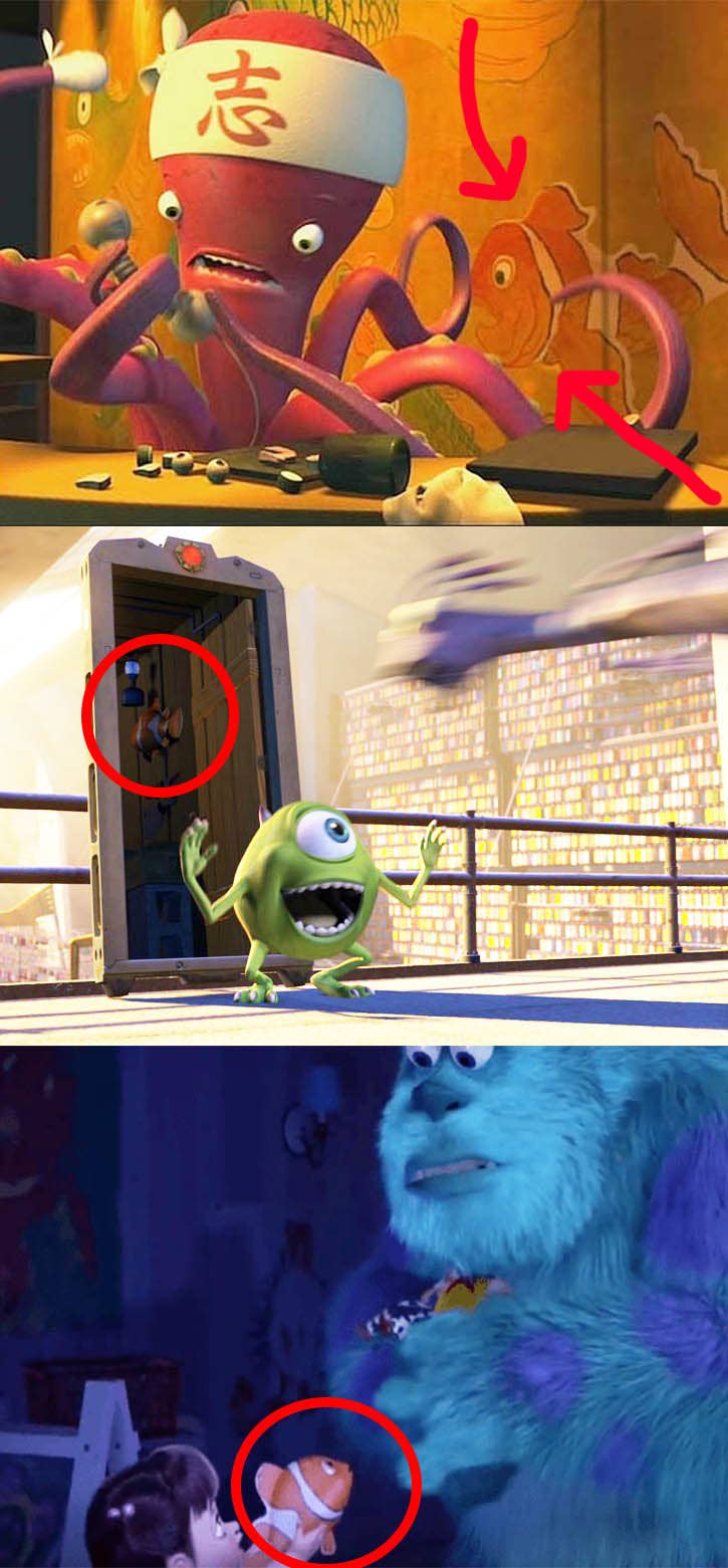 Os Easter Eggs Mais Difíceis de Encontrar na Pixar