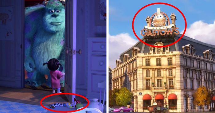 Os Easter Eggs Mais Difíceis de Encontrar na Pixar