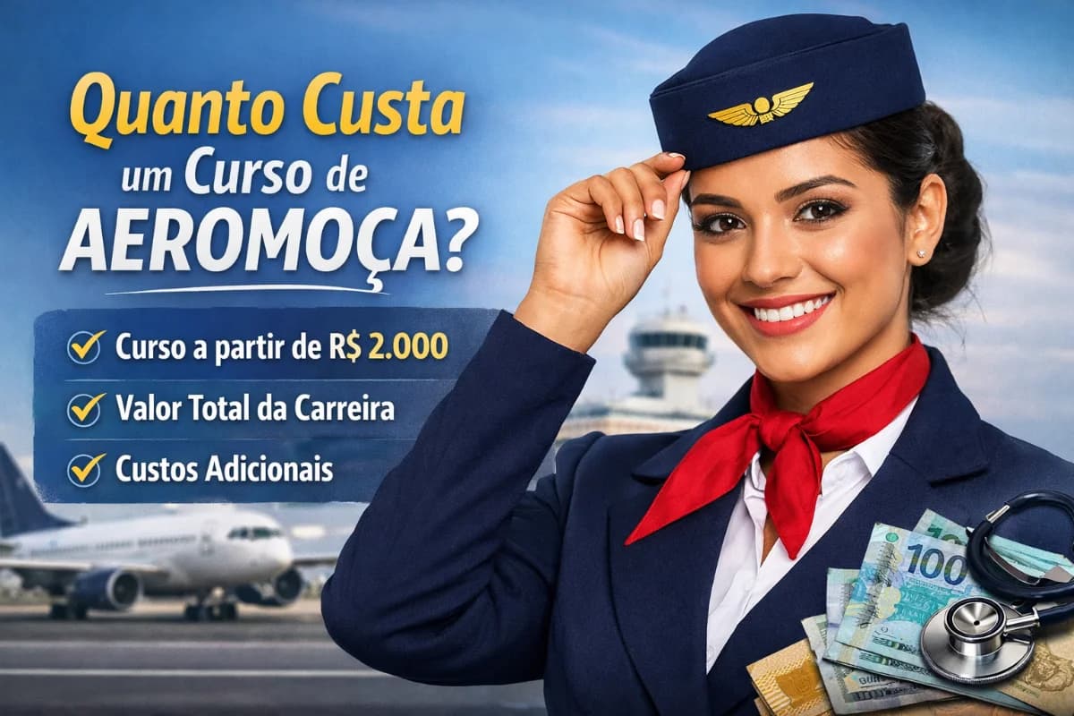curso de aeromoça preço