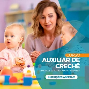 curso de auxiliar de creche